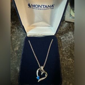 NEW MONTANA SILVER REAL NECKLACE